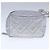 CHANEL Borsa Matelassé in Pelle Caviar 2way Argento CC Auth bs21131 - vista 5
