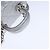 CHANEL Borsa Matelassé in Pelle Caviar 2way Argento CC Auth bs21131 - vista 7