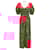 Autre Marque Borgo de Nor Ram Pam Pam Red Cotton Poplin Marian Dress  ref.1956534