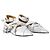 Ballerines Aj926 - Toga Pulla - Cuir - Argent Argenté Métallisé - vue 2