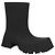 Stivale in gomma Trooper Balenciaga nero - vista 5