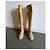 Autre Marque Botas altas de ante beige dorado TURZI - vista 16