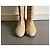 Autre Marque Botas altas de ante beige dorado TURZI - vista 20
