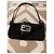 Baguette Fendi Classica batuette vintage nera tinta unita. - vista 4