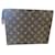 Organizer Louis Vuitton Pouch/6 Dark brown Fur  ref.1950074