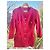Chanel Boutique Textured Tweed Jacket Raspberry Pink Size S Fuschia - view 2
