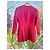 Chanel Boutique Textured Tweed Jacket Raspberry Pink Size S Fuschia - view 3