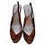 Zeppe Miu Miu in pelle verniciata marrone Marrone scuro