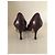 Sapatos de Salto Dolce & Gabbana Marrom Escuro Couro Castanho escuro - vista 3