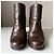 Botines Louis Vuitton de piel marrón Castaño - vista 4