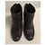 Botines Louis Vuitton de piel marrón Castaño - vista 5