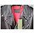 GUCCI LEDER-BIKERJACKE MIT GUCCI-LOGO. Schwarz - Ansicht 3
