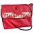 Borsa a tracolla Fendi Sas in pelle intrecciata rossa Rosso