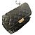 Borsa a tracolla Guess in pelle nera Nero
