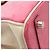 Bolsa Hermès Birkin 25 de avestruz rosa/ivory - vista 6