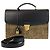 Céline Malette en cuir léopard Celine 2 voies