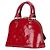 Sac à main Louis Vuitton Alma BB en cuir verni M50565 Rose - vue 2