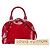 Sac à main Louis Vuitton Alma BB en cuir verni M50565 Rose - vue 9