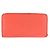 Louis Vuitton Epi Zippy Wallet Orange Leather