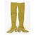 Stivali in suede chartreuse sopra il ginocchio Prada Autunno 2015 Azzurro chiaro Verde Giallo - vista 2