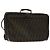 FENDI Zucca Lona Bolsa de Transporte Boston Negra Marrón Auth mr869 Castaño Negro
