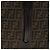 FENDI Zucca Lona Bolsa de Transporte Boston Negra Marrón Auth mr869 Castaño Negro - vista 14