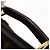 FENDI Zucca Lona Bolsa de Transporte Boston Negra Marrón Auth mr869 Castaño Negro - vista 18