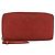 LOUIS VUITTON Monogram Empreinte Cartera Zippy Roja M60737 LV Auth bs21012