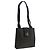 Céline Borsa a spalla in tela Macadam CELINE in pelle PVC nera e dorata Auth 104249 Nero D'oro