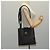 Céline Borsa a spalla in tela Macadam CELINE in pelle PVC nera e dorata Auth 104249 Nero D'oro - vista 22