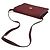 Borsa a spalla monogramma oro bordeaux Christian Dior Rosso D'oro - vista 6