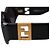 Occhiali da sole vintage Fendi Logo FF Nero Oro FS289 D'oro - vista 8