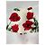 Dolce & Gabbana PANTALÓN CORTO BLANCO CON ESTAMPADO DE AMAPOLAS. Roja - vista 7