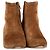 Stivaletti Dacken Isabel Marant in suede marrone - vista 2