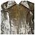 Giacca bomber con zip Saint Laurent in viscosa dorata D'oro - vista 4