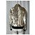 Giacca bomber con zip Saint Laurent in viscosa dorata D'oro - vista 9
