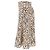 Falda midi de seda beige con estampado de leopardo Altuzarra - vista 2