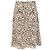 Falda midi de seda beige con estampado de leopardo Altuzarra - vista 3
