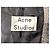Acne Studios Check Coat in Grey Wool - view 11