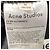 Acne Studios Check Coat in Grey Wool - view 6
