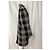 Acne Studios Check Coat in Grey Wool - view 8