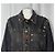 Chaqueta de mezclilla negra de algodón adornada con joyas Givenchy Negro - vista 10
