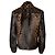Tom Ford Leopard Print Buttoned Jacket with Pockets in Brown Calf Hair - view 4