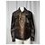 Tom Ford Leopard Print Buttoned Jacket with Pockets in Brown Calf Hair - view 7