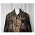 Tom Ford Leopard Print Buttoned Jacket with Pockets in Brown Calf Hair - view 9