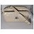 Bolsa câmera Lancel em couro matelassé bege Hardware prateado - vista 4