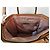 Borsa Michael Kors April 2 in pelle marrone cammello - vista 9
