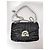 Lancel Midnight Flap Bag Black Quilted Leather Silver hardware - view 2