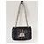 Lancel Midnight Flap Bag Black Quilted Leather Silver hardware - view 3