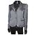 Red Valentino gesteppte Blazerjacke schwarz
